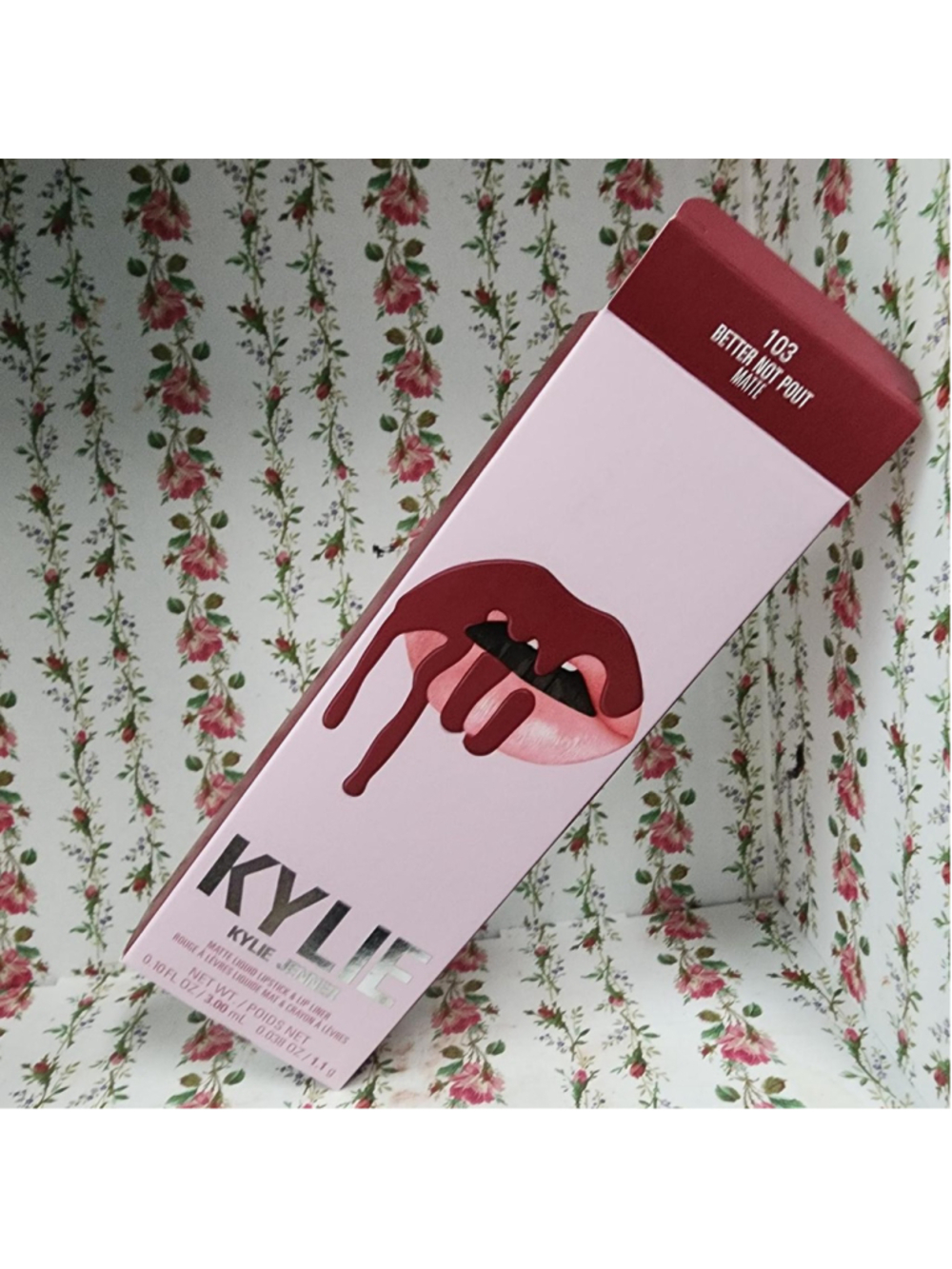 Kylie lip gloss in Better Not Pour Mate #kylie #lipgloss